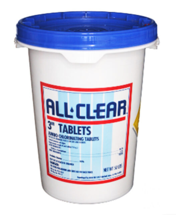 All Clear 3" Tablets (50 lbs.)